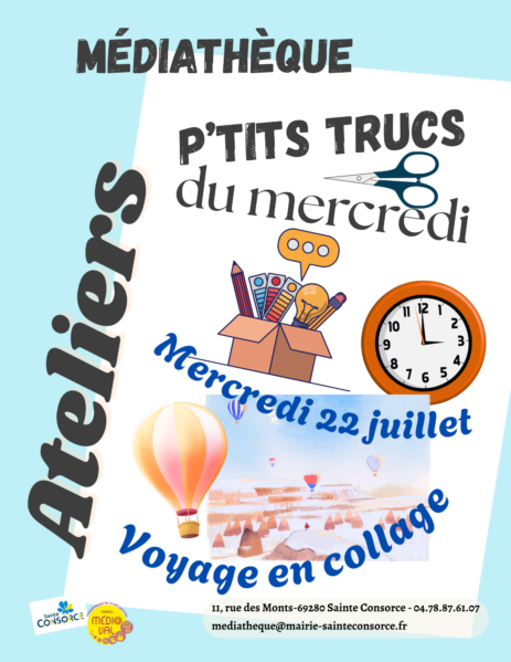 Affiche de l'événement P’tits trucs du mercredi…